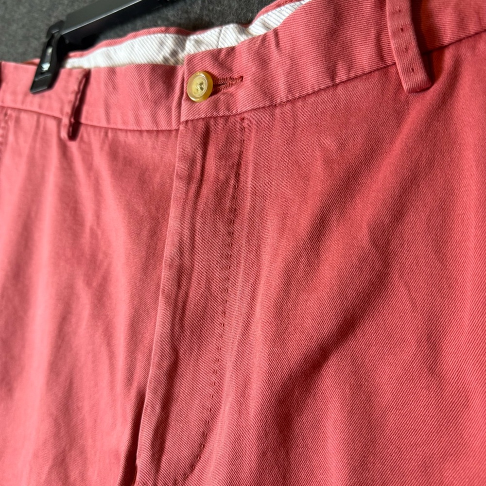 Peter Millar Shorts Mens 38 Crimson Red Chino Golf Church - Picture 2 of 10